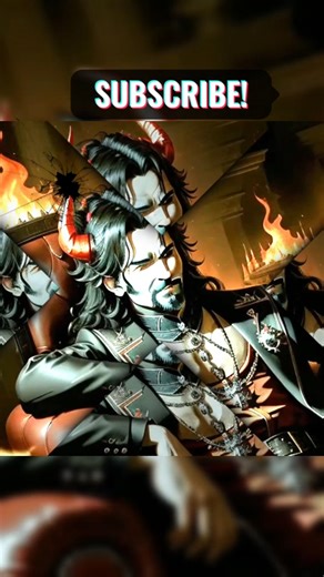 Lucifer Turns Into SATAN 😈🔥 | AI Dark Angel Transformation #devil #lucifer #shorts #satan #demon