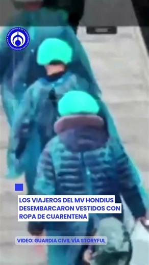 Así evacuaron a pasajeros tras alerta de hantavirus. Ropa de cuarentena y operativo sanitario