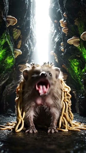 😱 Shocking Scream! Ultimate Hedgehog Horror In Unbelievable Worm Siege! #HedgehogCGI #TunnelHorror