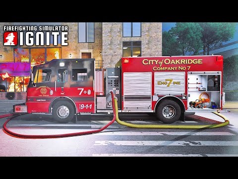 Oil Leaking Through Ceiling in Firefighting Simulator: Ignite
