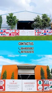 Navya Priyanka Agarwal on Instagram: "India’s largest PUF panel manufacturer, delivering excellence with two fully automatic continuous production lines! Thickness from 30mm to 120mm, customized lengths up to 50ft, and a daily capacity of 5,000 meters. Trust Viraat Industries for quality roofing and wall solutions. #pufsheets #pufpanel#ViraatIndustries #PUFPanelManufacturer #InnovativeSolutions #IndustrialRoofing #ResidentialPanels #PanIndiaSupply #QualityEngineering #BuildingTheFuture”"