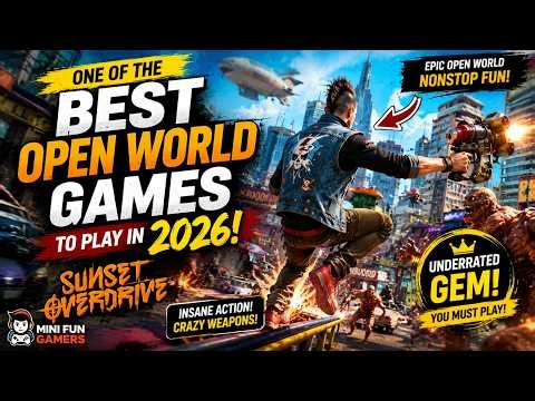 🔥 One of the BEST Open World Games to Play in 2026! | Sunset Overdrive Gameplay