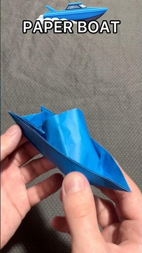 How to Make the FASTEST Origami Speed Boat | Easy & Quick Fold