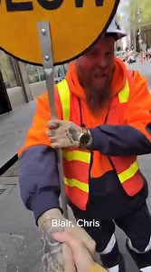 188K views · 4.6K reactions | The perfect example of “don’t judge a book by its cover.” His tattoos and his watch stood out and I knew I needed a photo of the handsome Blair! The little joke he tells about what his wife will say when she sees the photo will give you a laugh! Thanks Blair, you’re a champ mate 欄 #Melbourneiloveyou | Humans In Melbourne | Facebook