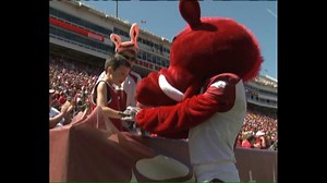 Fans Fill Razorback Stadium for the Red-White Game
