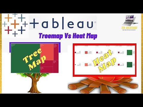 Tableau Tutorial - Heat Map Vs Treemap