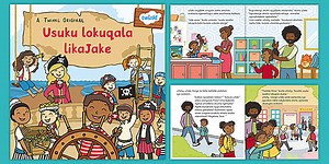 Usuku lokuqala likaJake - Jakes First Day isiZulu eBook