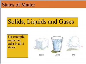 States of Matter - GCSE Chemistry 9-1
