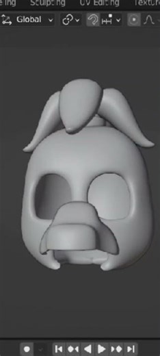 blender fnaf model goose#fnaf #model #blender