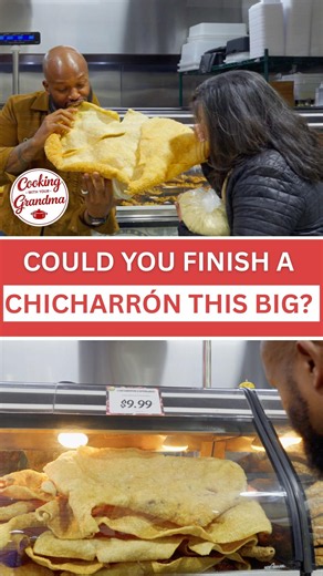 Could you eat a chicharrón this BIG? 👀 Cooking With Your Grandma | S1 Ep.2