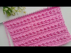 Easy And Beautiful Knitting Pattern