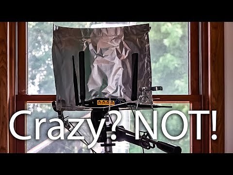 MOFI 4500 hot-spot how to speed it up! Better Antenna and YES Aluminum Foil! Rural Internet Service