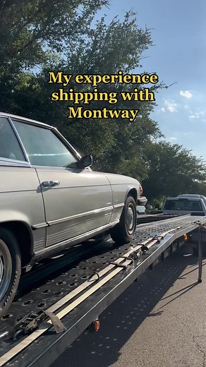 A review of using Montway to ship my classic car across 5 states & 1200 miles #450sl #autoshipping #montwayautotransport @Montway