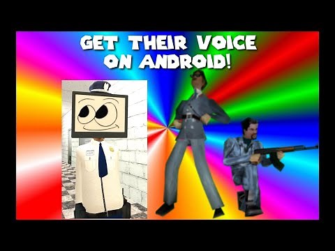 How to get SMG4 Chris, Swagmaster, and Mr. Monitor Voice on Android(Read description)