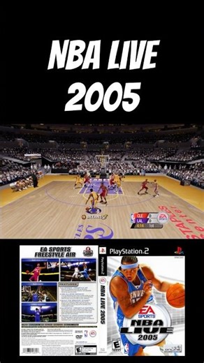 PS5 NBA Live 2005 (PS2) #shorts #shortsfeed #playstation #ps5 #ps4 #jailbreak #gaming #nba