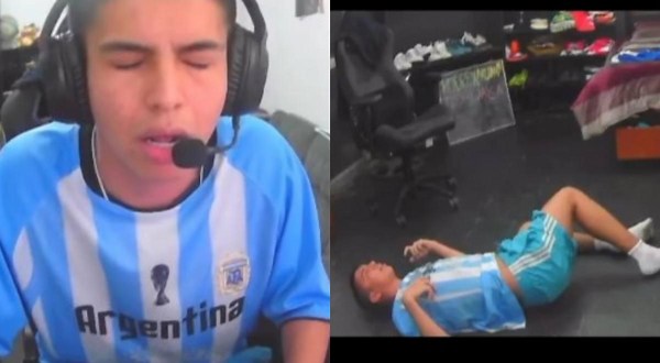 Streamer peruano apuesta 3 mil dólares en vivo, lo pierde todo y termina en el piso