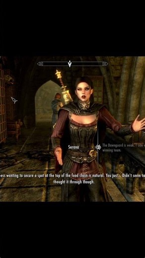 Skyrim ٠ Serana's Reaction to the Dragonborn Joining Clan Volkihar #skyrim