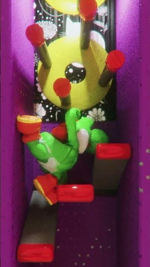 SquishyVerse 168: Yoshi: Egg Bounce & Pixel Whimsy #yoshi #nintendo #yoshiisland #cinema4d