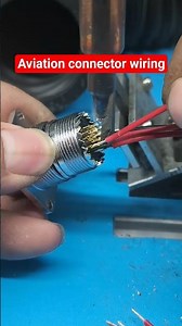 Aviation connector wiring — simple operation and high efficiency #SwitchWiring #LEDStripWiring