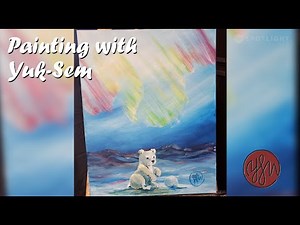 Painting with Yuk-Sem | Ep 23 - Northern Lights and Polar Bear