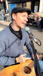 And we're singing a song they call loneliness, 'coz it's better than singing alone! #billyjoel #livemusician #streetperformer #guyswithink | Morf Music