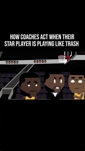 RDCworld1 Animated | How Coaches Act When Their Star Player Is Playing Like Trash 2 #shorts