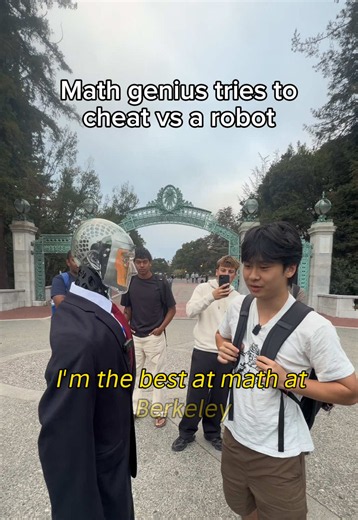 Don't be like this guy #berkeley #stanford #math #genius #robot | Robot
