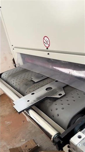 metal sheet deburring automatic