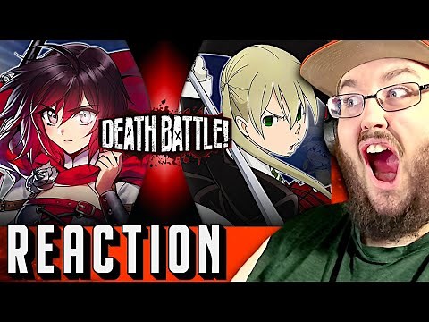 Ruby VS Maka (RWBY VS Soul Eater) | DEATH BATTLE! REACTION!!!