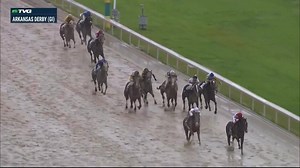 OMAHA BEACH is headed to Kentucky as he gets the victory over Improbable in the Arkansas Derby at Oaklawn Racing! Congrats to connections Trainer Richard Mandella, Fox Hill Farms & winning rider, Hall of Fame Jockey Mike Smith! | FanDuel Racing