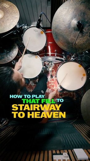 How to Play THAT FILL in Stairway to Heaven 🥁