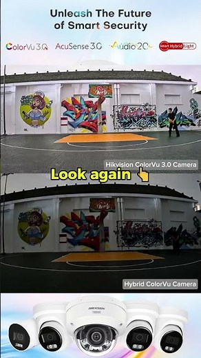 This “night footage” shows more than expected 👀 | ColorVu 3.0 Test#hikvision #colorvu #shorts
