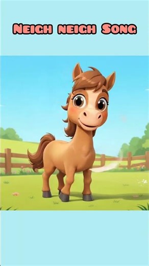 Horse Song | Neigh Neigh song | Fun Animal Song for Kids