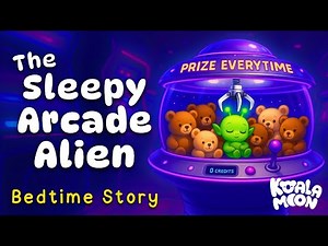 The Sleepy Arcade Alien 👽 💤 Bedtime Story to Help Kids Sleep 😴