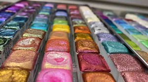 Handmade Metallic Watercolors – What They Are & How to Use Them