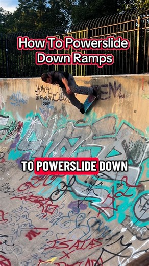 How To Skateboards LLC on Instagram: "How to powerslide down a ramp on a skateboard #howtoskateboards #skateboarding #skateboard #skatepark #powerslide"