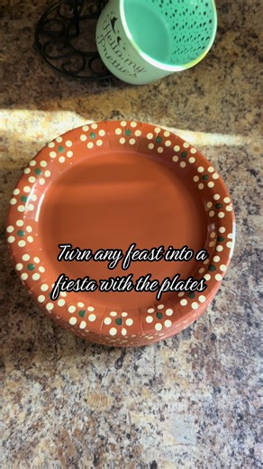 Authentic Mexican Talavera Paper Plates for Parties