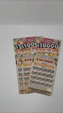 A Week For Life Quick Scan 🤖 The Florida Lottery 🍀 #floridalottery #lotto #scratchoffticket