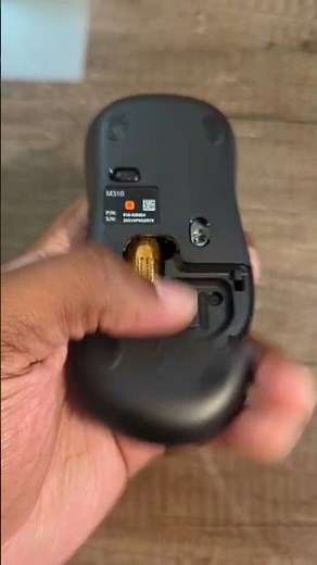 Where to find the USB receiver for your wireless mouse
