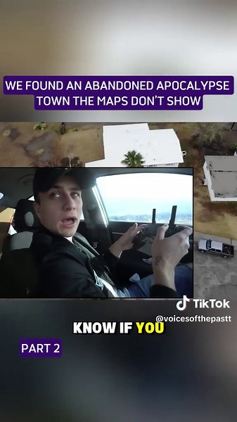 We Found an Abandoned Apocalypse Town the Maps Don’t Show |#ghost #mystery #tiktok #fyb