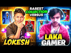 collection verses with random worldchat rich lokesh gamer😱 garena free fire