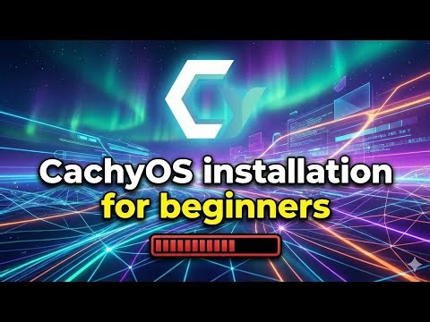 CachyOS linux installation for beginners