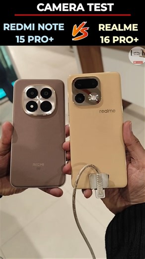 Redmi Note 15 Pro Plus vs Realme 16 Pro Plus Camera Comparison | #realme16proplus