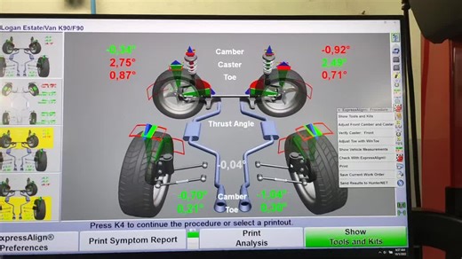 #hunterhawkeyeelite #wheelalignment #hunterengineering #wintoe #logan #dacia #dacialogan