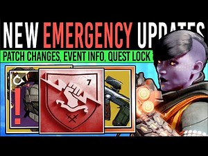 Destiny 2: EMERGENCY GAME UPDATE & NEW REWORKS! Power Info, Portal Updates, New Reveals, Quest Lock