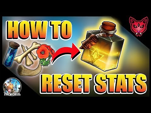 HOW TO RESET STATS | Palworld Tutorials