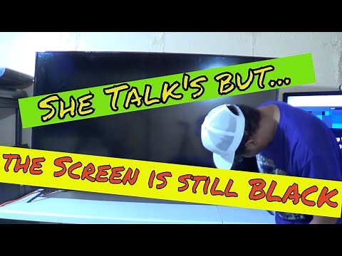 RCA "RTU6549" LED Television has sound, but no picture repair.