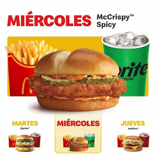 ¡Disfruta de tu McTrío del día!