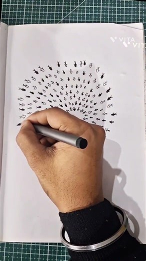 Fish 🐟 Fish 🐟 Fishes 🐟 #art #zentanglelegend #drawing #zenpatterns #artist