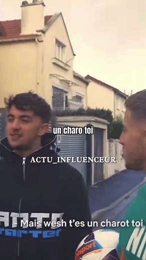 Michou et Inox rentre chez un fou 😨 #michou #inoxtag